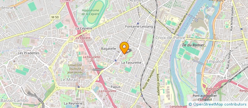 localisation de l'entreprise MONSIEUR SOFIANE AMMOUR  TOULOUSE
