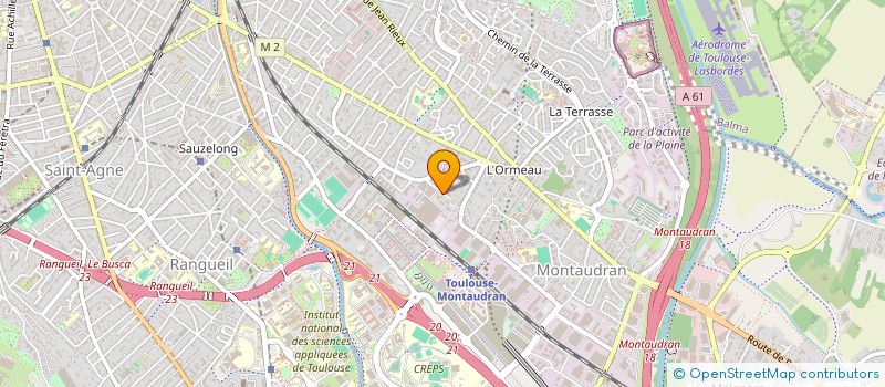 localisation de l'entreprise MONSIEUR SOFIANE AMRAOUI à TOULOUSE
