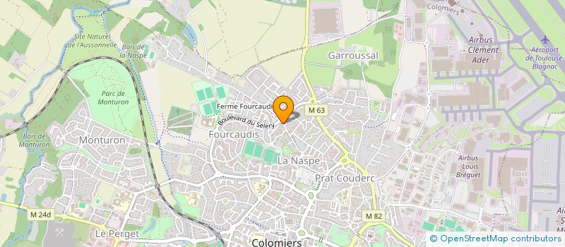 localisation de l'entreprise MONSIEUR SOFIANE AMRI à COLOMIERS