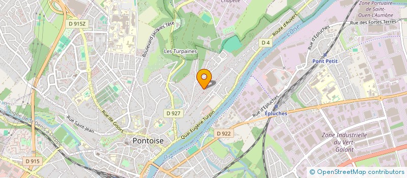 localisation de l'entreprise MONSIEUR SOFIANE AOUAR à PONTOISE