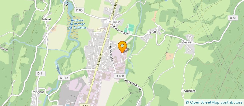 localisation de l'entreprise MONSIEUR SOFIANE AOUKILI  IZERNORE