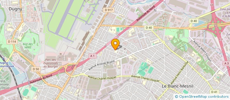 localisation de l'entreprise MONSIEUR SOFIANE ARABI à LE BLANC-MESNIL