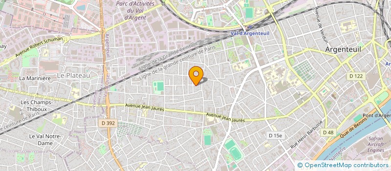 localisation de l'entreprise MONSIEUR SOFIANE ARBELAN  ARGENTEUIL