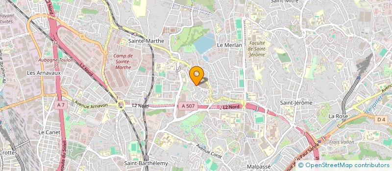localisation de l'entreprise MONSIEUR SOFIANE ARFAOUI à MARSEILLE