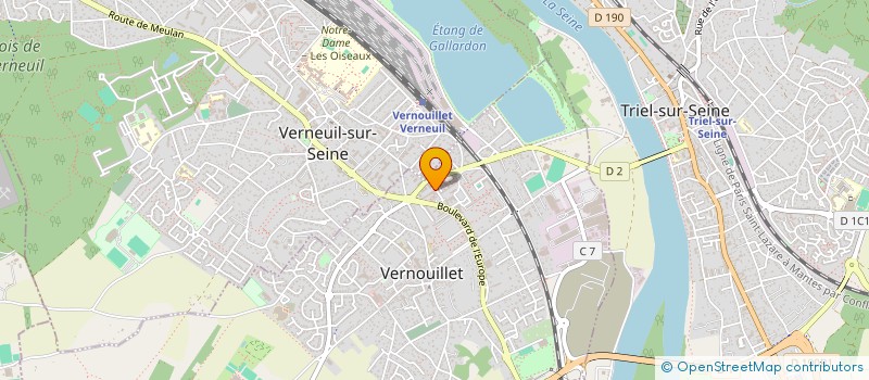 localisation de l'entreprise MONSIEUR SOFIANE ASEKOUR à VERNOUILLET