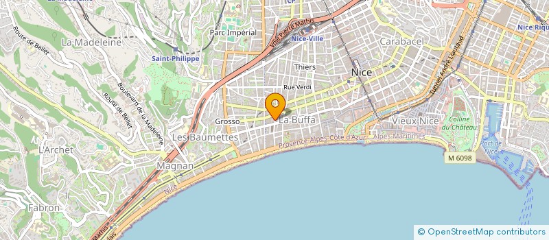 localisation de l'entreprise MONSIEUR SOFIANE ATARSIA à NICE