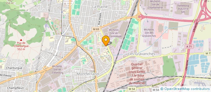 localisation de l'entreprise MONSIEUR SOFIANE ATTAB  CLERMONT-FERRAND