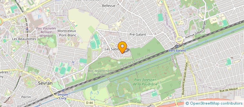 localisation de l'entreprise MONSIEUR SOFIANE ATTILAH à SEVRAN
