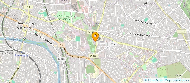 localisation de l'entreprise MONSIEUR SOFIANE AYACHI à CHAMPIGNY-SUR-MARNE