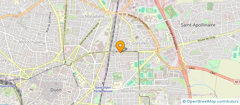 localisation de l'entreprise MONSIEUR SOFIANE AZZEGGOUARH WALLEN  SAINT-APOLLINAIRE