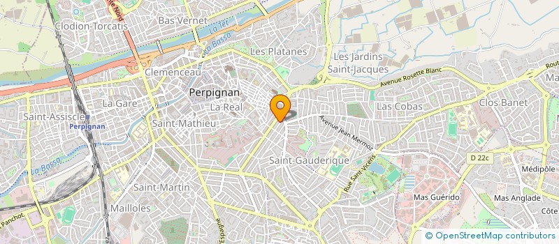 localisation de l'entreprise MONSIEUR SOFIANE BADI  PERPIGNAN