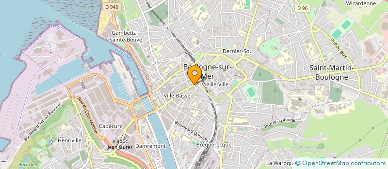 localisation de l'entreprise MONSIEUR SOFIANE BADREDDINE à BOULOGNE-SUR-MER