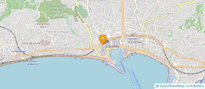 localisation de l'entreprise MONSIEUR SOFIANE BAHRI à CANNES