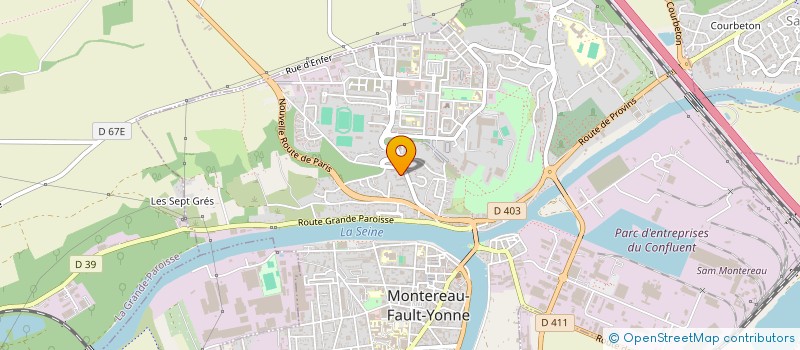 localisation de l'entreprise MONSIEUR SOFIANE BALIT  MONTEREAU-FAULT-YONNE