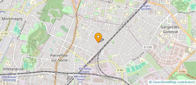localisation de l'entreprise MONSIEUR SOFIANE BAZIZ à PIERREFITTE-SUR-SEINE