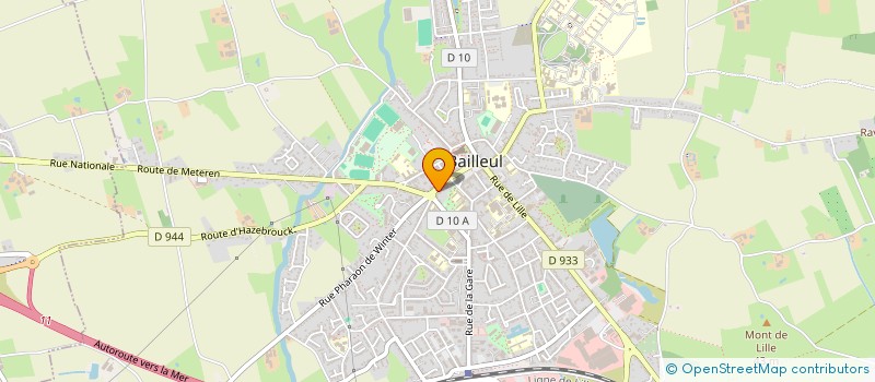 localisation de l'entreprise MONSIEUR SOFIANE BEAUSSAERT à BAILLEUL