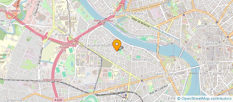 localisation de l'entreprise MONSIEUR SOFIANE BECHKOUR  TOULOUSE