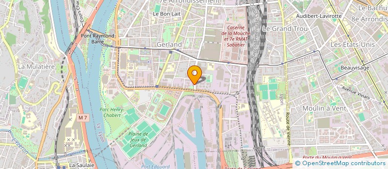 localisation de l'entreprise MONSIEUR SOFIANE BEKKOUCH  LYON