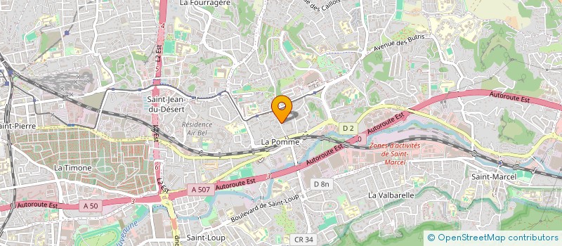 localisation de l'entreprise MONSIEUR SOFIANE BELAID  MARSEILLE