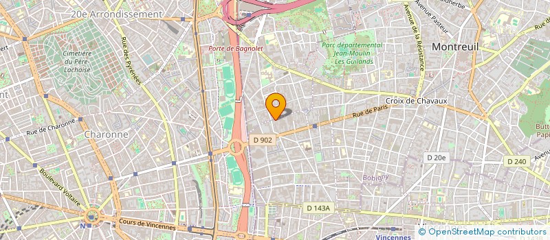 localisation de l'entreprise MONSIEUR SOFIANE BELAIDI à MONTREUIL