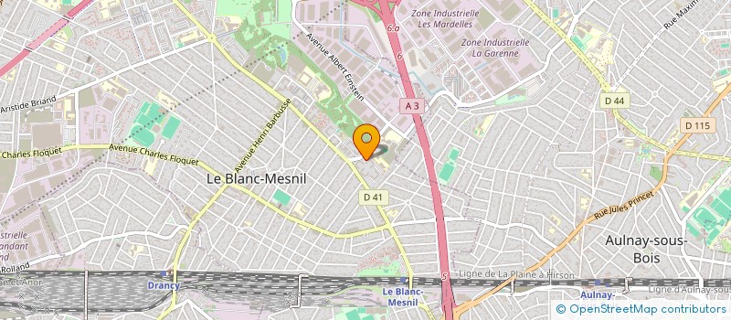localisation de l'entreprise MONSIEUR SOFIANE BELAIDI à LE BLANC-MESNIL