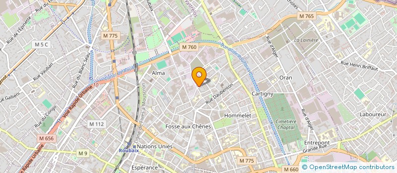 localisation de l'entreprise MONSIEUR SOFIANE BELHACHEMY à ROUBAIX