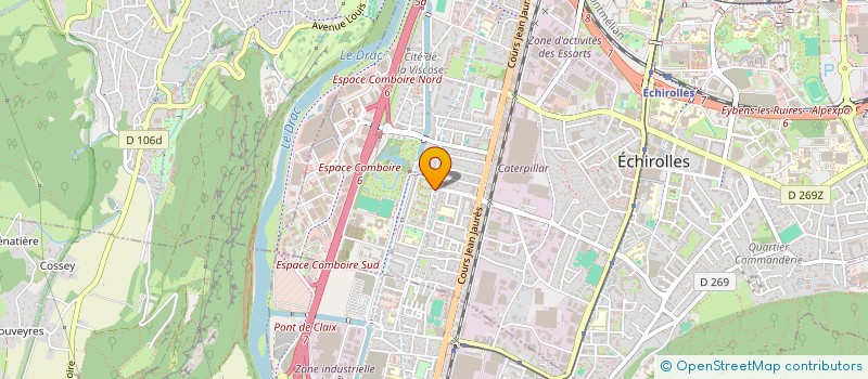 localisation de l'entreprise MONSIEUR SOFIANE BELHADDAD à ECHIROLLES