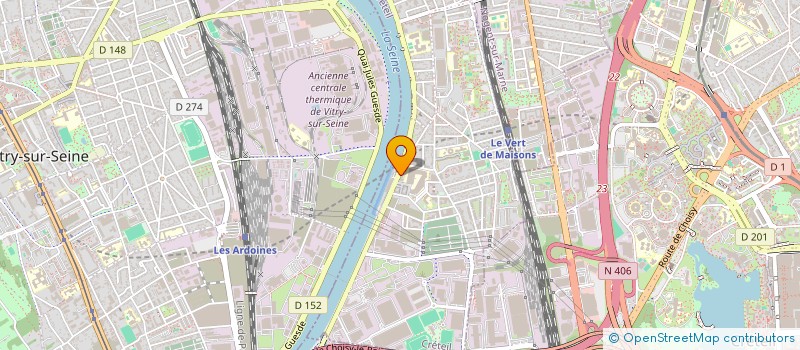 localisation de l'entreprise MONSIEUR SOFIANE BELHOCINE à ALFORTVILLE