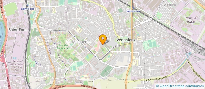 localisation de l'entreprise MONSIEUR SOFIANE BELOUCIF  VENISSIEUX