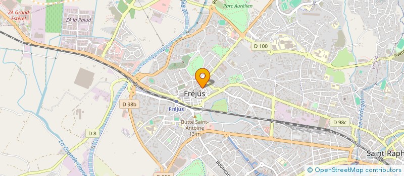 localisation de l'entreprise MONSIEUR SOFIANE BEN M HAMED à FREJUS