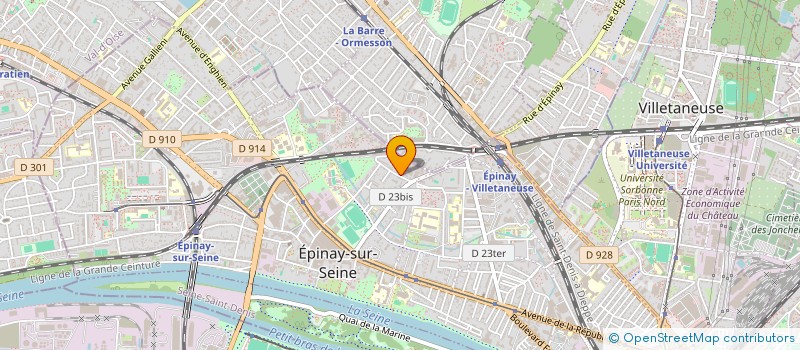 localisation de l'entreprise MONSIEUR SOFIANE BEN SAADI à EPINAY-SUR-SEINE