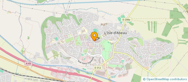 localisation de l'entreprise MONSIEUR SOFIANE BEN SAID  L'ISLE-D'ABEAU