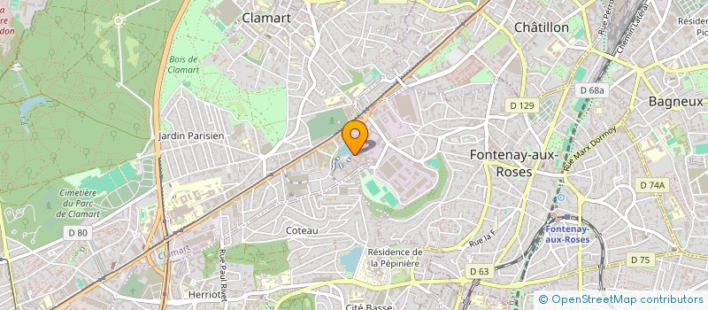 localisation de l'entreprise MONSIEUR SOFIANE BEN TALEB à CLAMART