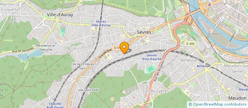 localisation de l'entreprise MONSIEUR SOFIANE BENABBOU à SEVRES