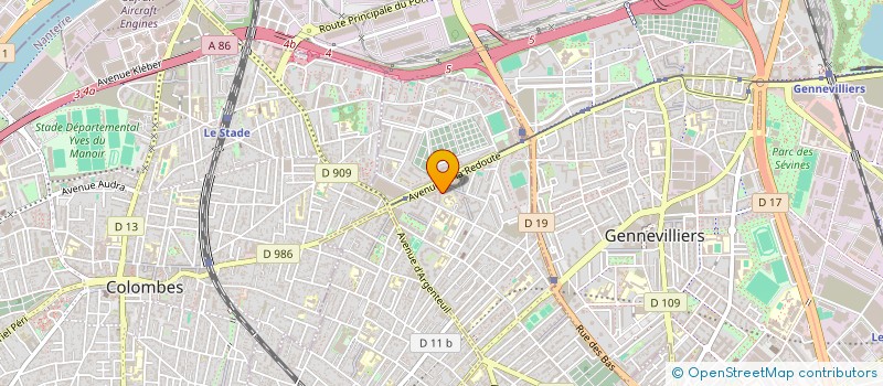 localisation de l'entreprise MONSIEUR SOFIANE BENCHAABANE à ASNIERES-SUR-SEINE