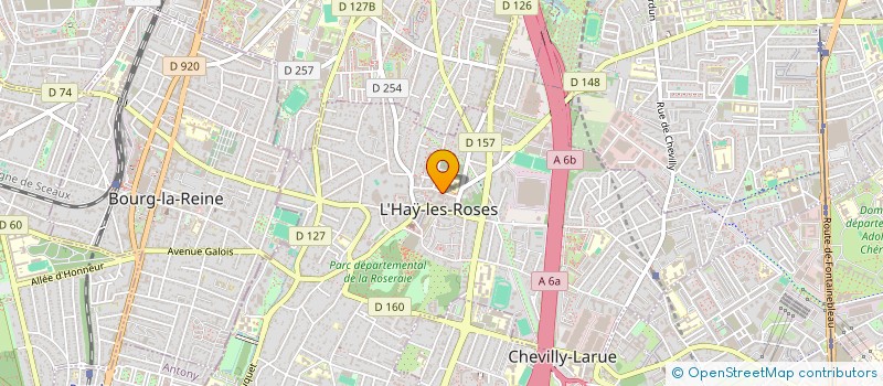 localisation de l'entreprise MONSIEUR SOFIANE BENGOUMANE à L'HAY-LES-ROSES