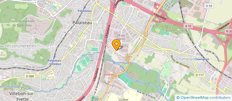 localisation de l'entreprise MONSIEUR SOFIANE BENNAMANI à PALAISEAU