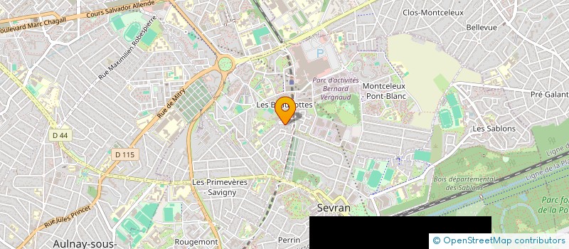 localisation de l'entreprise MONSIEUR SOFIANE BENNOUF à SEVRAN