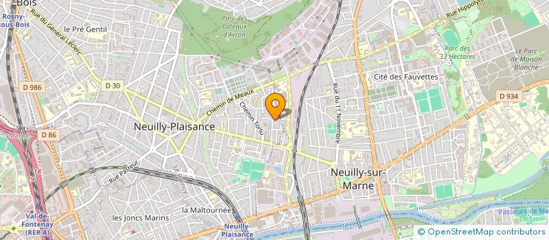 localisation de l'entreprise MONSIEUR SOFIANE BENY à NEUILLY-PLAISANCE