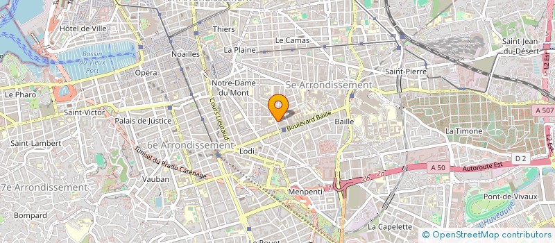 localisation de l'entreprise MONSIEUR SOFIANE BENYAHIA à MARSEILLE