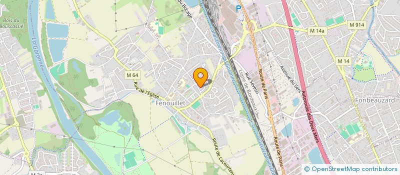 localisation de l'entreprise MONSIEUR SOFIANE BERANGER  FENOUILLET