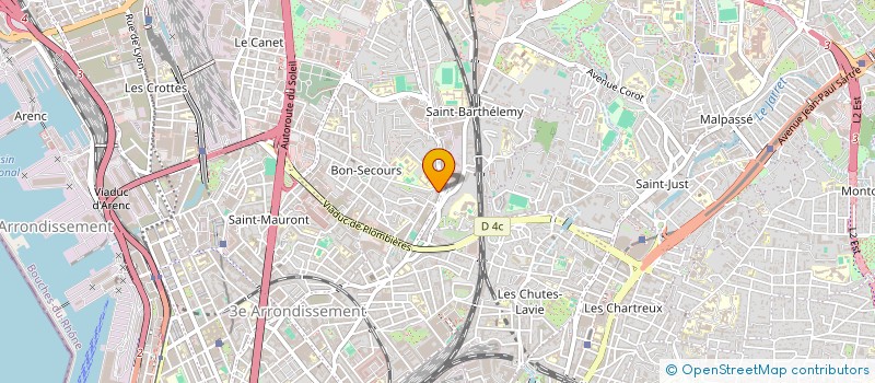 localisation de l'entreprise MONSIEUR SOFIANE BERCHICHE à MARSEILLE