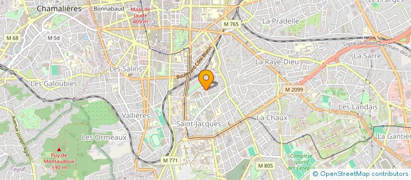 localisation de l'entreprise MONSIEUR SOFIANE BETTAHAR  CLERMONT-FERRAND