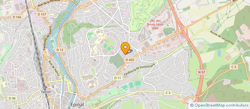 localisation de l'entreprise MONSIEUR SOFIANE BEY  EPINAL