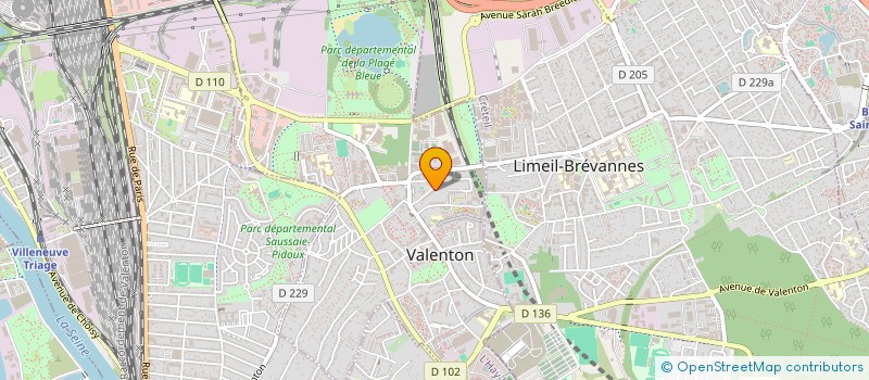 localisation de l'entreprise MONSIEUR SOFIANE BOUALI à VALENTON