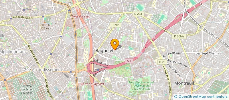 localisation de l'entreprise MONSIEUR SOFIANE BOUATTOUR à BAGNOLET