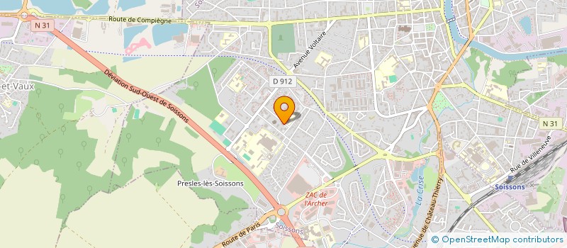 localisation de l'entreprise MONSIEUR SOFIANE BOUBETRA à SOISSONS