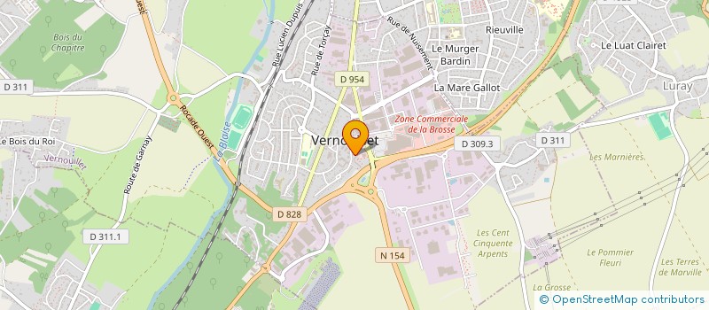 localisation de l'entreprise MONSIEUR SOFIANE BOUCHEFAA à VERNOUILLET