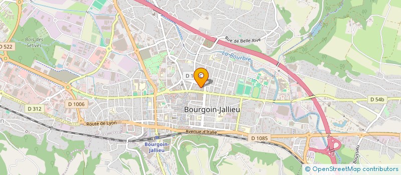 localisation de l'entreprise MONSIEUR SOFIANE BOUDAB à BOURGOIN-JALLIEU