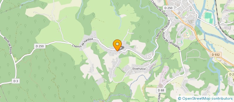 localisation de l'entreprise MONSIEUR SOFIANE BOUDAHMANE  USTARITZ